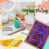 Silicone Paint Pour Cup 5 Channels Dividers For Resin Art (5 Channels)