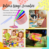 Silicone Paint Pour Cup 5 Channels Dividers Resin Art