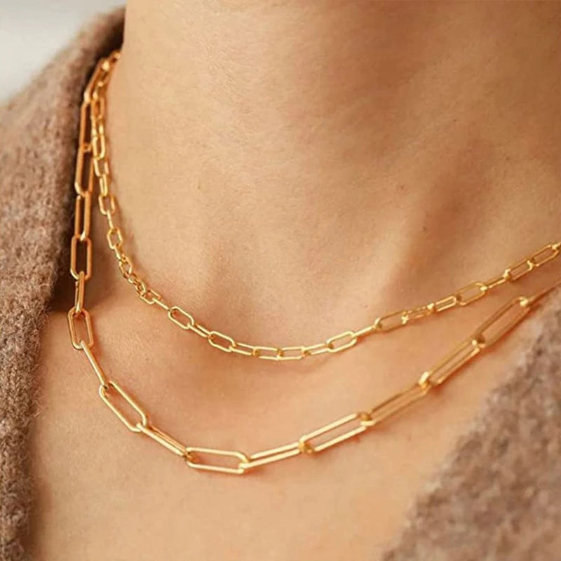 Split Rings with Lobster Claw Clasps Set for Necklace Making