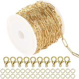 Split Rings with Lobster Claw Clasps Set for Necklace Making