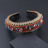 Baroque Rhinestone Headband Wedding Bridal Hair Accessories