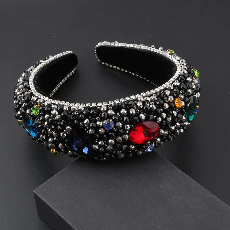 Baroque Rhinestone Headband Wedding Bridal Hair Accessories