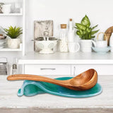 Epoxy Resin Mold Rolling Tray Spoon Holder Silicone Mould DIY Crafts