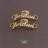 Personalized Basketball Shoe-Buckle with Name, Coach Gift