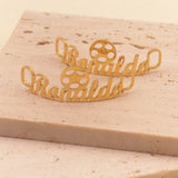 Personalized Basketball Shoe-Buckle with Name, Coach Gift