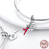 925 Silver Sport Love Dangle Charm for MULA Bracelet Necklace