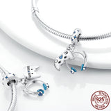 925 Silver Sport Love Dangle Charm for MULA Bracelet Necklace