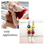 Sports Wooden Beaded Party Decor Kit Basketball Football Volleyball Baseball