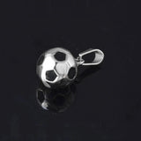 Football Necklace Stainless Steel Chain Boy's Gift