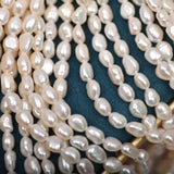 Baroque Pearl Necklace, Natural Freshwater Pearl DIY Jewelry