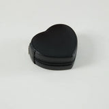 Heart-shaped Jewelry Box PU Leather Compact Portable Earring Storage Box