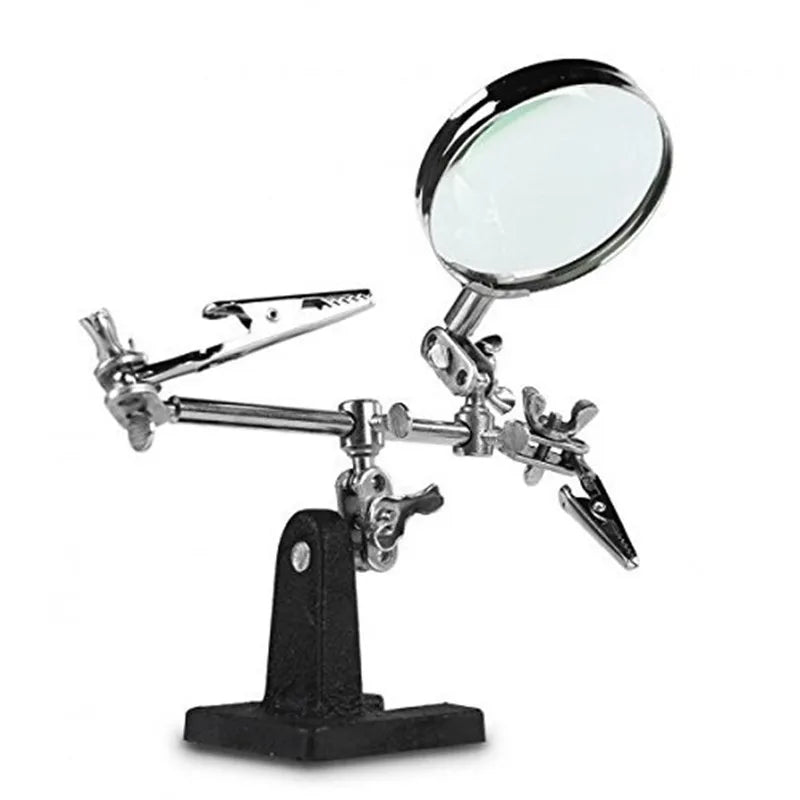 Spot Welder Machine Magnifying Glass Soldering Iron Stand