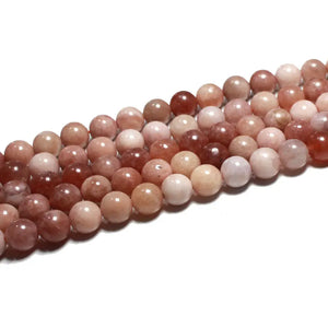 Sunstone Loose Round Stone Beads 6/8/10mm