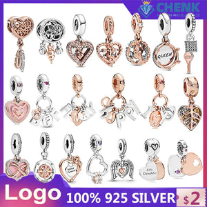 Spring 925 Silver Love Pendant Jewelry High Pendant