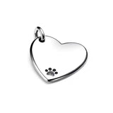 925 Sterling Silver Poodle Puppy Dog Dangle Charm