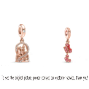 Spring Mother Hat Charm Pendant, Women's DIY Bracelet, Necklace Jewelry