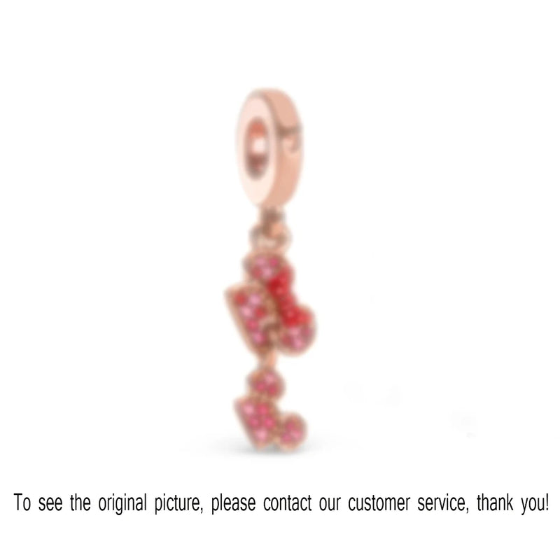 Spring Mother Hat Charm Pendant, Women's DIY Bracelet, Necklace Jewelry