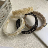 Spring Mesh Chain Twist Organza Hair Hoop for Women