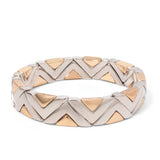 Colorful Beads V Shape Bangle Bracelet Gift