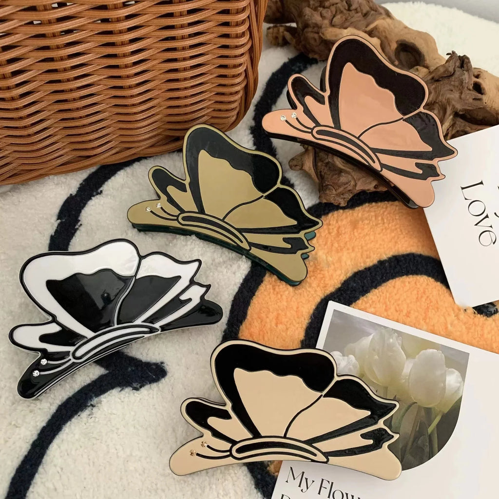 Vintage Butterfly Hair Clip for Women Girl Party Jewelry