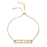 Copper Gilded Zirconium 1314 Bracelet
