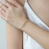 Copper Gilded Zirconium 1314 Bracelet