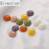 Sweet Candy Resin Patch Earrings Hairpin Material
