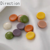 Sweet Candy Resin Patch Earrings Hairpin Material