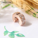 925 Silver Flower Charms Rose Bead for DIY Bracelet