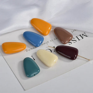 Spring Retro Acrylic Earrings Accessories