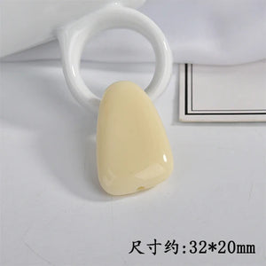 Spring Retro Acrylic Earrings Accessories