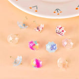 40pcs/lot Floral Cartoon Umbrella Alloy Charms DIY Earring Accessory