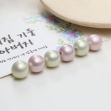 50pcs Geometry Shape Single Hole Beads DIY Jewelry Pendant Accessory