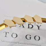 Spring Style Colored Lacquer Irregular Shaped Ear Nails DIY Earrings Jewelry