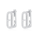 Sterling Silver Japanese Earrings for Spring and Summer