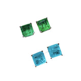 925 Silver Paraiba Tourmaline Gemstone Birthstone EarStuds Earrings
