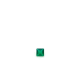 Green Natural Agate 6x6mm Square Bulk Brown Jewelry Stone