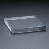 Acrylic Display Cube Riser Pedestal Block for Skin Care Cosmetic Jar Jewelry