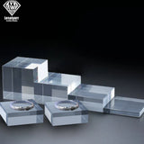 Acrylic Display Photography Props Cube Riser Pedestal Block