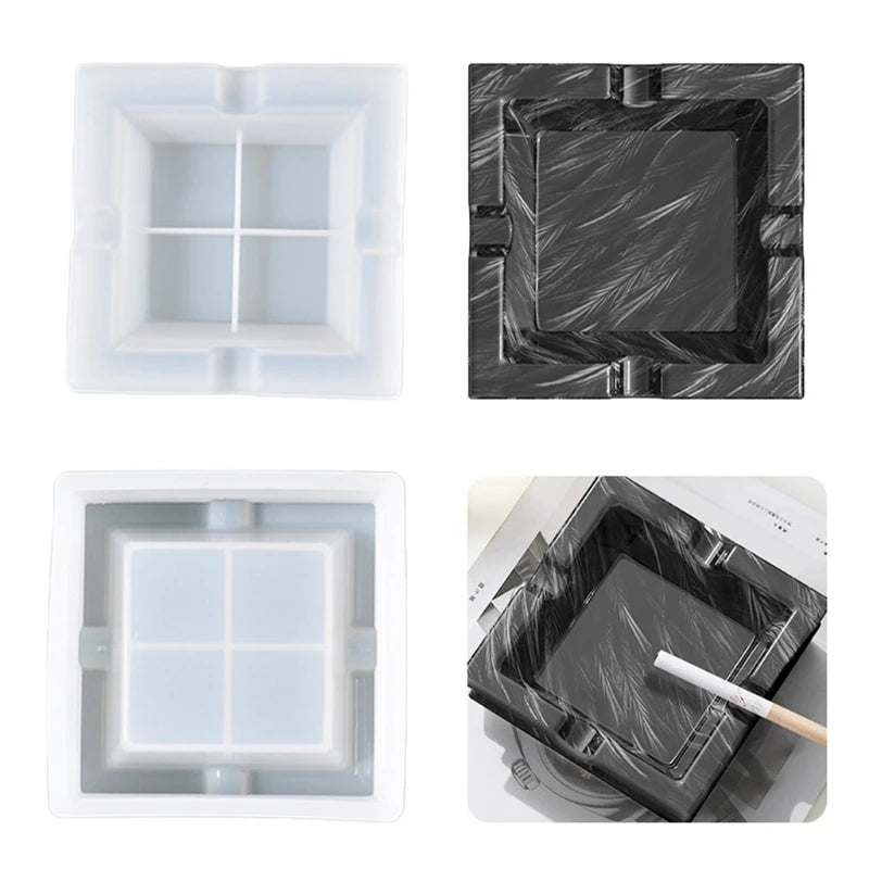 Epoxy Resin Mold for Ash Box Casting DIY Crafts
