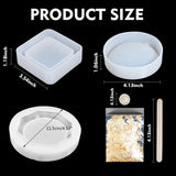 Square Ashtray Silicone Mold for Resin Epoxy Jewelry Casting