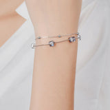 Crystal Bracelet for Lady Style Women Girls Beauty Lover Summer Gift Jewellery