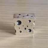 Vintage Silver 925 Square Charms Beads for Bracelet Jewelry Making