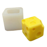 Square Cheese Silicone Mold Keychain Resin Epoxy Craft DIY