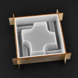 Square Cigar Ashtray Silicone Mold Maple Leaf Casting Epoxy Resin Craft