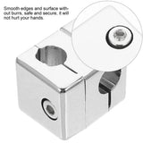 Square Clamp Cross Steel Bracket Clamps Clip Flat Laboratory Stainless