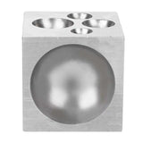 Square Dapping Block Metal Forming Tool for Jewelry Making