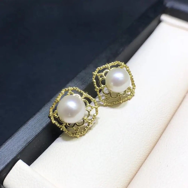 925 Sterling Silver Earrings Base Mountings for Pearls Beads Crystals