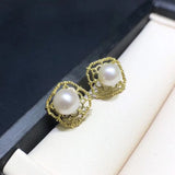 925 Sterling Silver Earrings Base Mountings for Pearls Beads Crystals