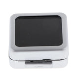 Square Diamond Gemstone Storage Collection Display Show Box Jewelry Case